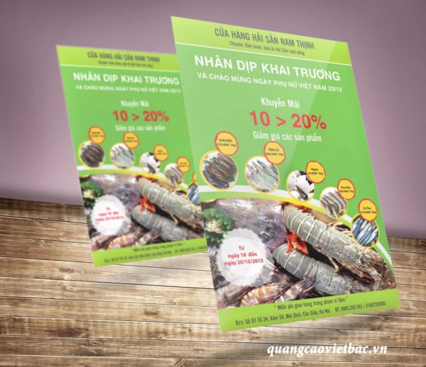 In tờ rơi đẹp tại Hà Nội