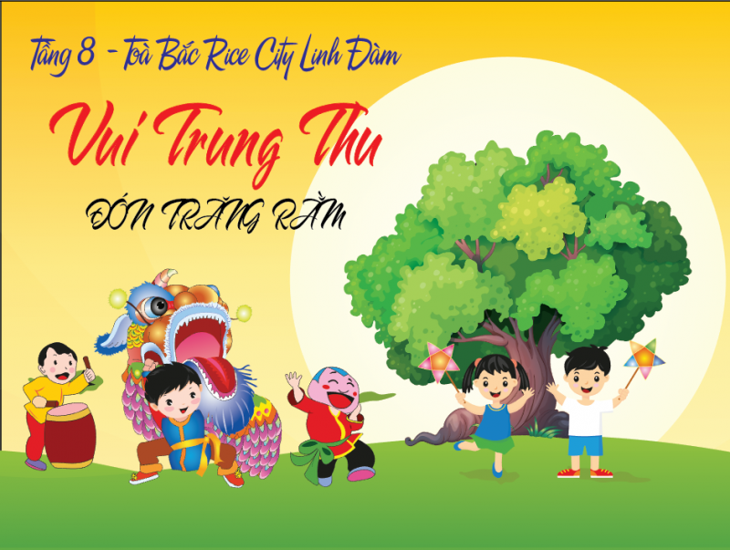 Mẫu in bạt trung thu #3